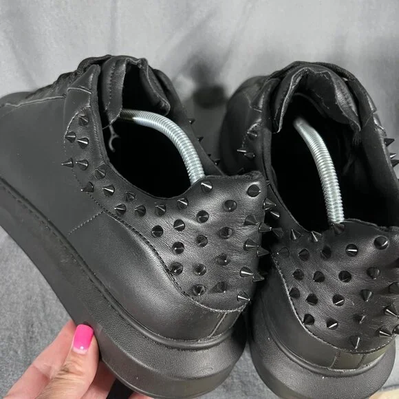 STEVE MADDEN mens sz 13 Black FROSTING Shoes SOLD OUT - Picture 6 of 8